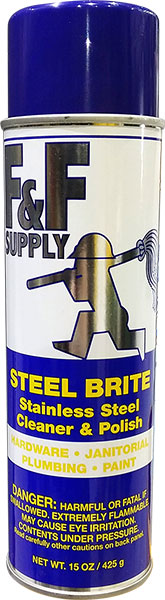 STAINLESS CLEANER - STEEL BRITE