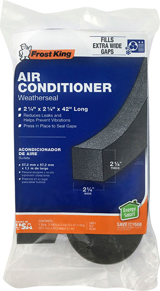 WEATHERSTRIP - 2-1/4" X 42" FOAM