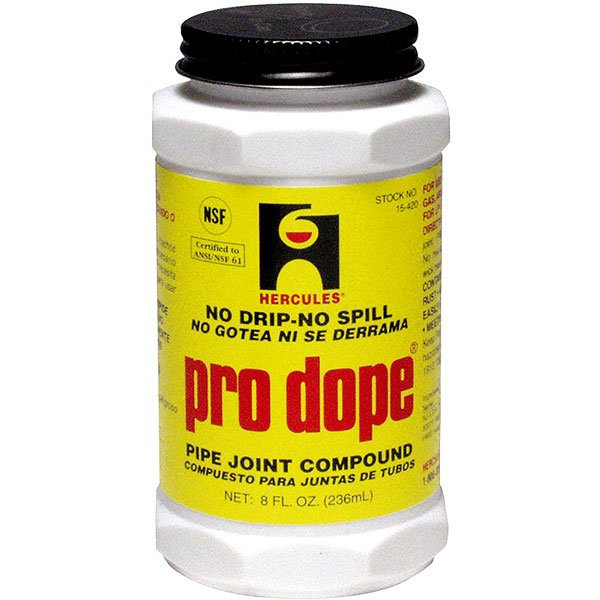 HURCULES PRO DOPE PIPE JOINT COMPOUND (8 OZ.)