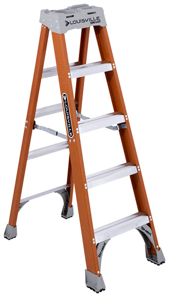 LADDER - FIBERGLASS 5' TYPE 1A ORANGE