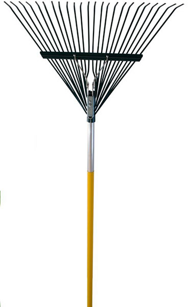 RAKE - 22 TINE LAWN STEEL