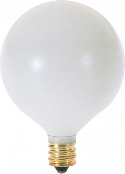 BULB - 25W G16 FROSTED CANDLE