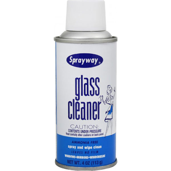 GLASS CLEANER - SPRAYWAY 4 OZ.