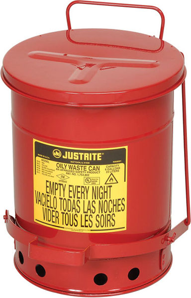OILY WASTE CAN - 6 GAL.