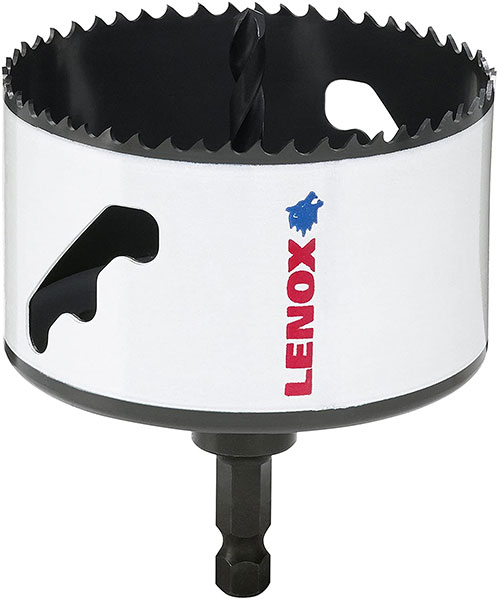 HOLE SAW - 3-3/8" W/ARBOR