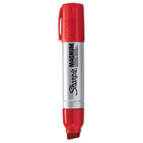 MARKER - SHARPIE RED MAGNUM