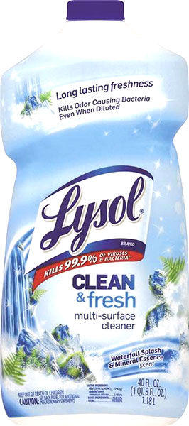 LYSOL CLEANER - WATERFALL 40OZ