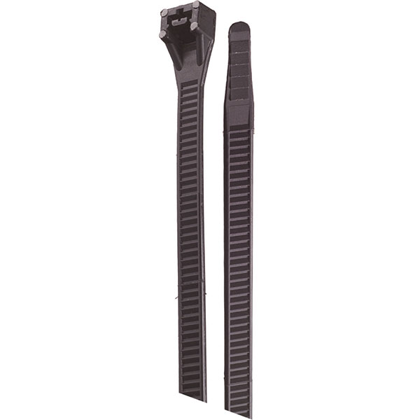 CABLE TIES - 18" BLACK PK/10