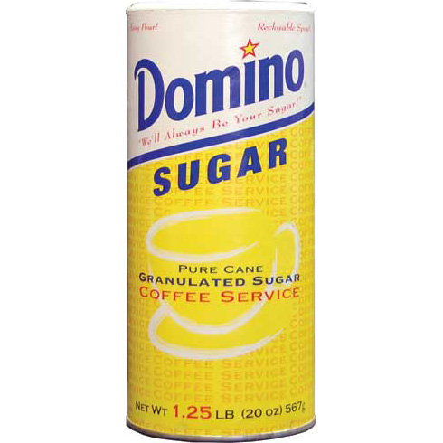 SUGAR - DOMINO 20OZ CANISTER