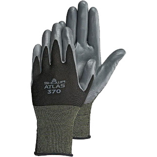 GLOVES - ATLAS BLACK/GRAY LG