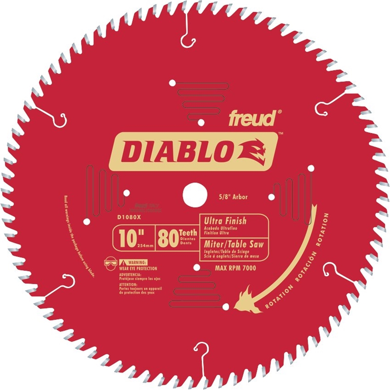 BLADE - METAL CUT 10" 80T DIABLO
