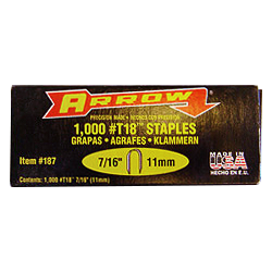 STAPLES - T18 3/8"