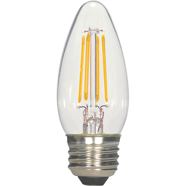 BULB - 4.5W LED TORP CLEAR MED