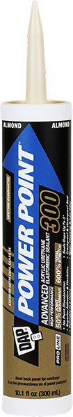 CAULK - DAP POWER POINT ALMOND