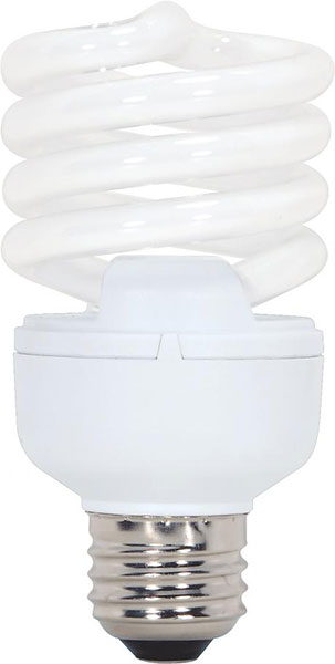 BULB - 20W MINI SPIRAL (75W) 27K