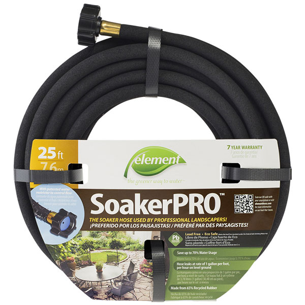 HOSE - 25' BLACK SOAKER