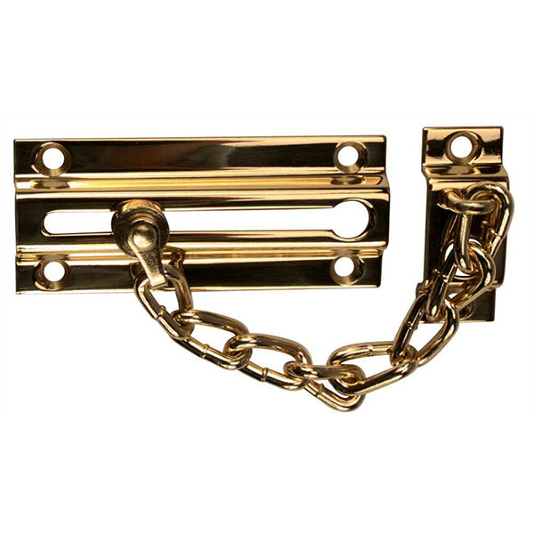 CHAIN DOOR GUARD - IVES BRASS