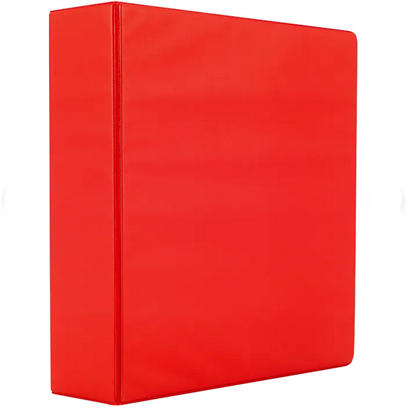 BINDER - 3" RING RED