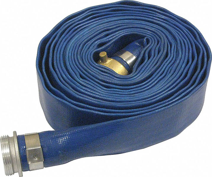 HOSE - ATTIX 50' BLUE PVC