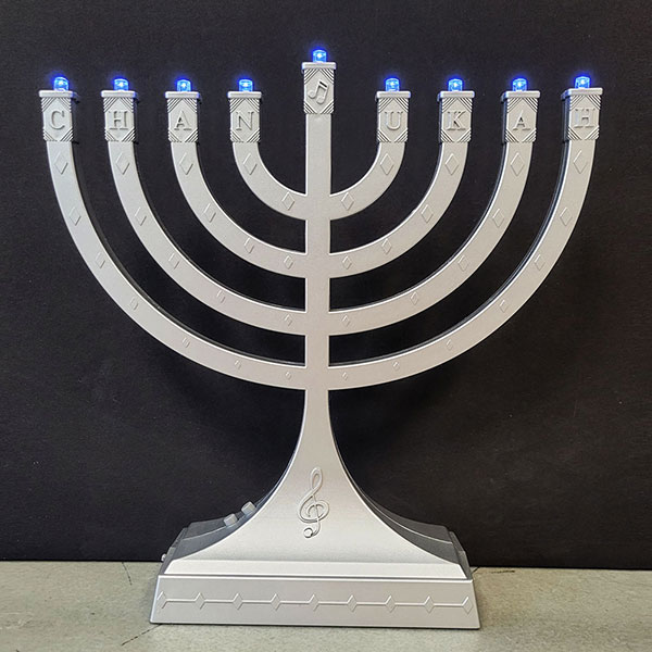 MENORAH - SILVER MUSICAL