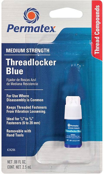 PERMATEX THREADLOCKER BLUE (0.8 OZ.)