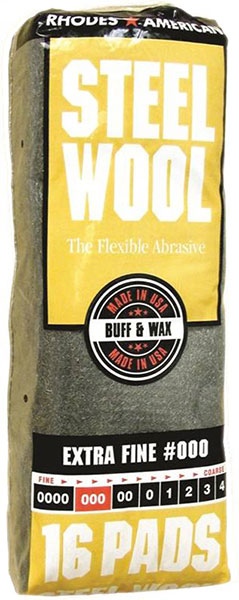 STEEL WOOL - #000 EXTRA FINE (16 PK.)