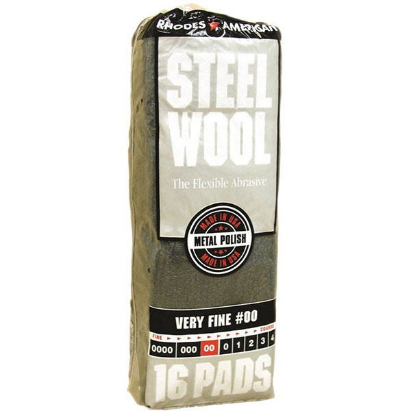 STEEL WOOL - #00 VERY FINE (16 PK.)