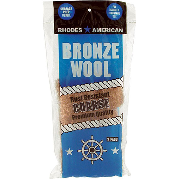 STEEL WOOL - COARSE BRONZE 3PK