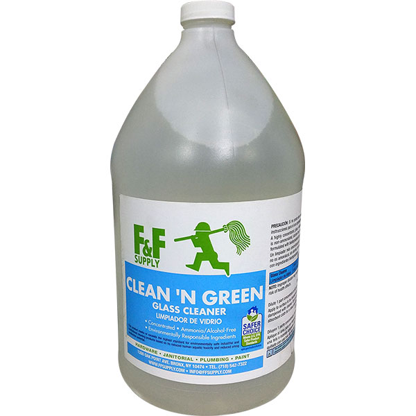 GLASS CLEANER - CLEAN N GREEN GL