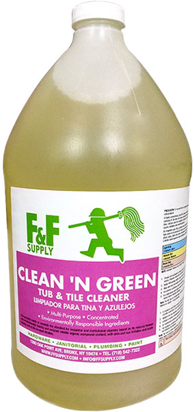 TUB/TILE CLEANER - CLEAN N GREEN GL