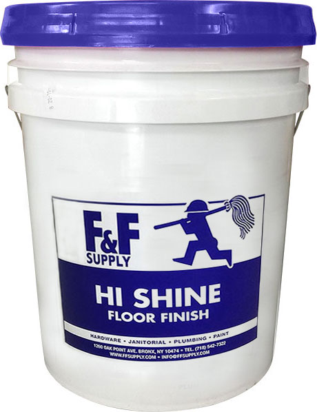 Departments - FLOOR FINISH - HI-SHINE 5 GAL.