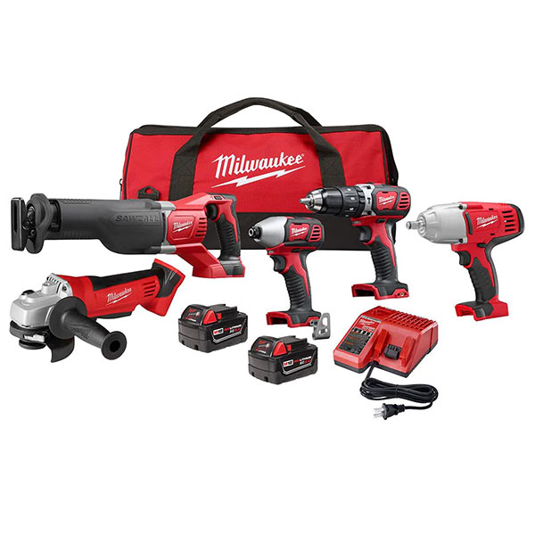 MILWAUKEE TOOL KIT - M18 COMBO 5 TOOL