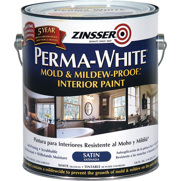 PAINT - ZINSSER PERMA WHITE MILDEW