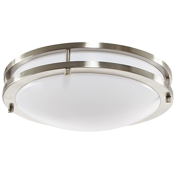 FIXTURE - 12" LED FLUSH CHROME