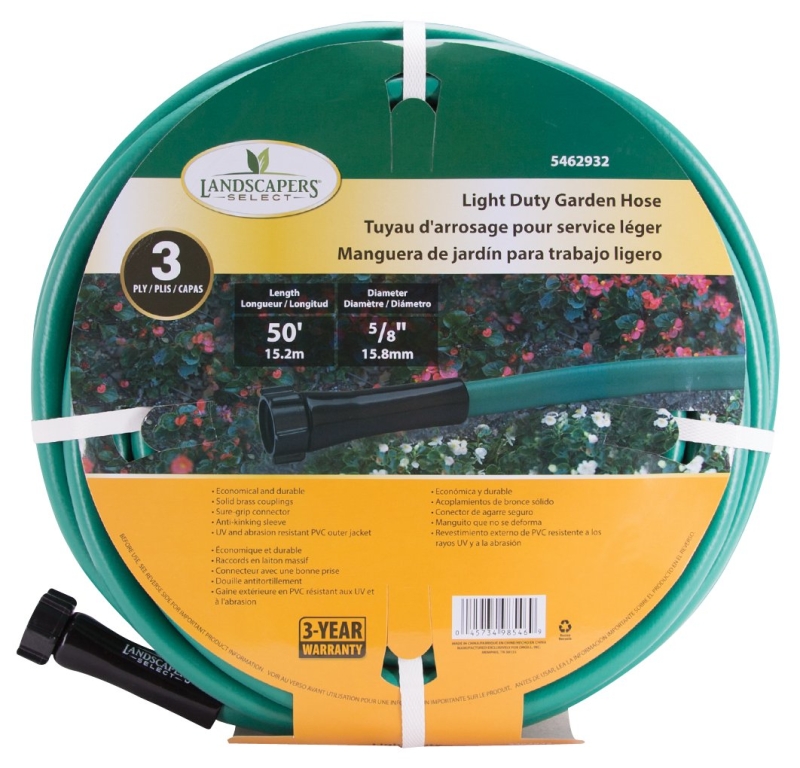 HOSE - 50' GREEN 5/8" HD PROFESSIONAL