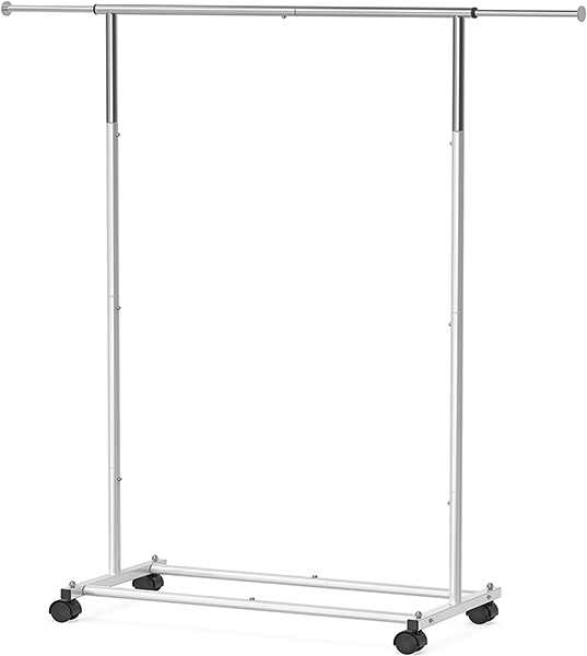 GARMENT RACK - CHROME (ADJUSTABLE 30-48)