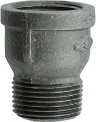 EXTENSION COUPLING BLACK - 1"