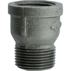 EXTENSION COUPLING BLACK - 1"