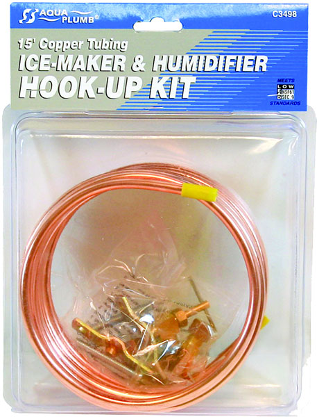 ICE MAKER KIT - 15' COPPER