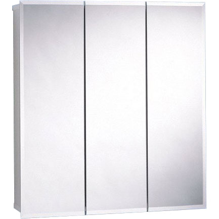 MEDICINE CABINET - 24" TRI FRAMELESS