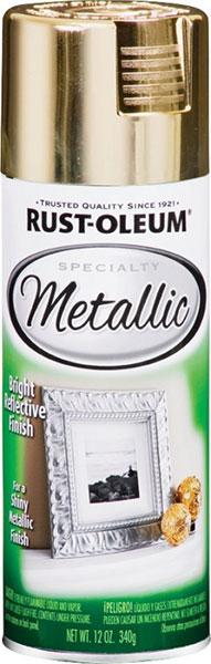 SPRAY PAINT - RUSTOLEUM GOLD METALLIC