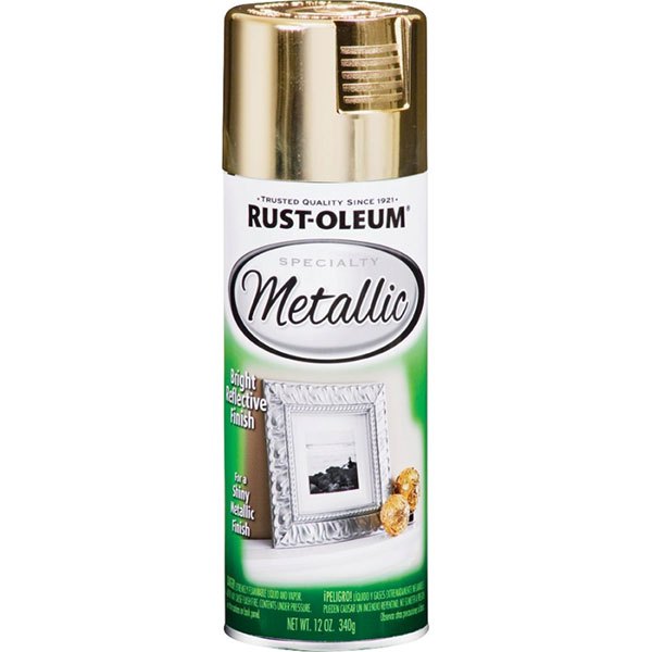 SPRAY PAINT - RUSTOLEUM GOLD METALIC