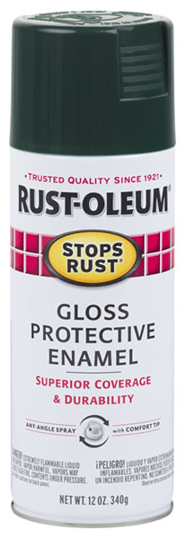 SPRAY PAINT - RUSTOLEUM HUNTER GREEN