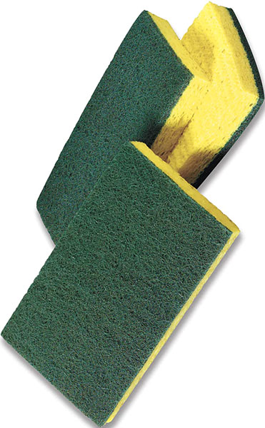 SPONGE - SCRUB YELLOW/GREEN