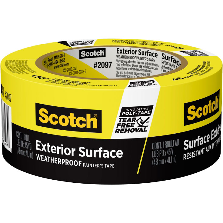 TAPE - 3M YELLOW 2" EXTERIOR