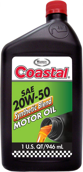 MOTOR OIL - 20W50 COASTAL QT.