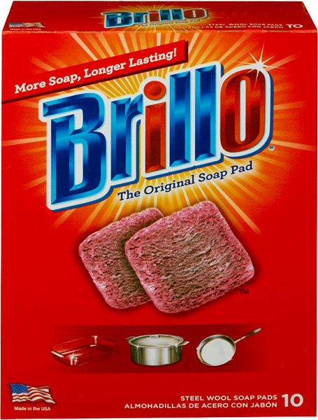 BRILLO - SOAP PAD PK/10