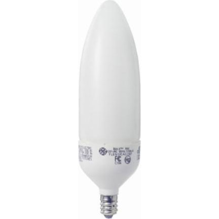 BULB - 9W CFL TORP CANDLEABRA GE