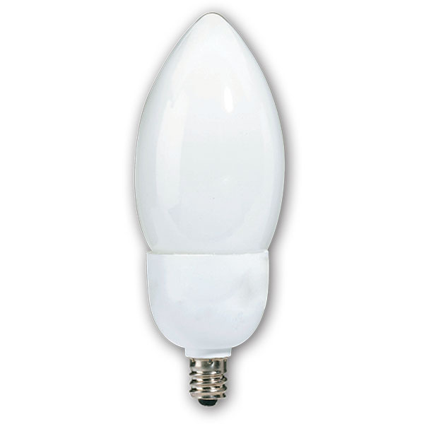BULB - 9W CFL TORP CANDLEABRA GE