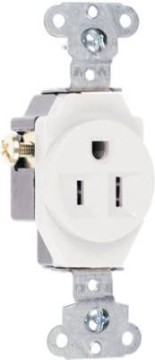 OUTLET - AC 15A-125V WHITE